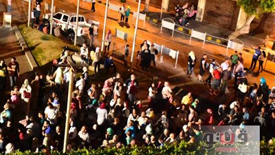 بالصور.. محافظ الإسكندرية يحضر أولى عروض مسرح مصر