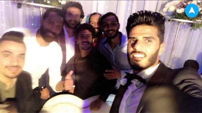عماد فتحي يحتفل بزفافه بحضور لاعبي الزمالك