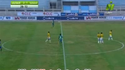 الإسماعيلي يتقدم على المقاصة بهدفين لهدف في الشوط الأول