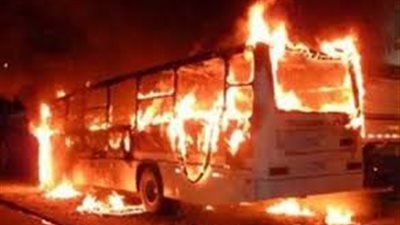 إعادة فتح طريق القاهرة ـ الإسكندرية عقب إخماد حريق الأتوبيس