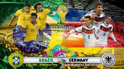 حلم النهائي يداعب «السامبا» و«المانشفات».. البرازيل بدون «نيمار» تخشى قوة ألمانيا.. جماهير «السيلساو» تحلم بتكرار سيناريو 2002 و«الماكينات» تحلم بالـ&