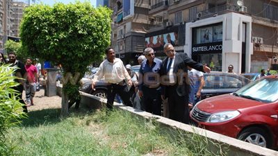 بالصور.. محافظ الجيزة يتابع تنفيذ مبادرة «حلوة يا بلدي»