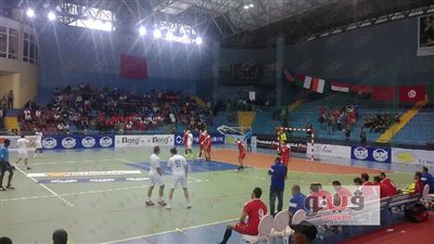 بالصور.. الأهلي يسحق الزمالك ويتوج بطلا لكأس السوبر الأفريقي لليد