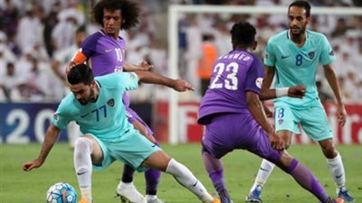 الهلال يتعادل سلبيًا مع العين في الشوط الأول