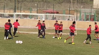 مران قوي لمستبعدي الأهلي من مباراة الجونة