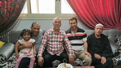 حفيظ دراجي يزور منزل أبوتريكة في ناهيا