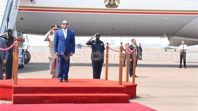 صور مراسم استقبال قادة أفريقيا برواندا تفضح المتطاولين على السيسي