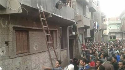 المؤبد لقاتل زوجته حرقا على فراش الزوجية في كفر العنانية بالدقهلية