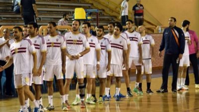 فوز الزمالك على الشمس في دوري محترفي اليد