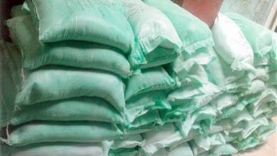 إحباط بيع 6 أطنان دقيق مدعم في السوق السوداء بحلوان