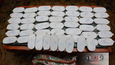 بالصور.. ضبط سائق بحوزته 50 طربة حشيش في بورسعيد