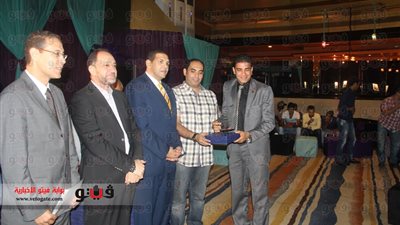 بالصور.. المصري ولطيف يحضرون حفل تكريم نادي النصر