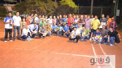 بالصور.. رئيس الصيد يكرم الفائزين في ختام الدورة الرمضانية للراكيت