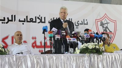 مرتضى منصور في مؤتمر المدرب الجديد للزمالك: أنا السبب في القضاء على الألتراس.. التهرب من النادي وراء هجومي على طارق حامد وعلى جبر.. الانتقام هو الدافع للتفاوض مع عبد الله السعيد.. والجبلاية «خدعت