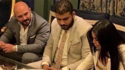 محمود العسيلي يحتفل بعقد قرانه