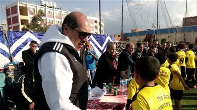 علاء نبيل يفتتح أول أكاديمية للمقاولون بأبو كبير (صور)