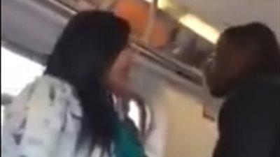 امرأة تلقن رجلا تشاجر معها درسا قاسيا (فيديو)