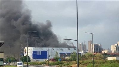 اندلاع حريق كبير في الواجهة البحرية لبيروت | فيديو