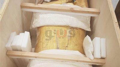 الآثار: بدء ترميم التابوت الذهبي للملك توت عنخ آمون