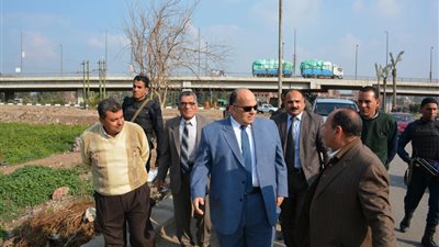 بالصور.. محافظ الدقهلية يكافئ عمال نظافة «أجا»