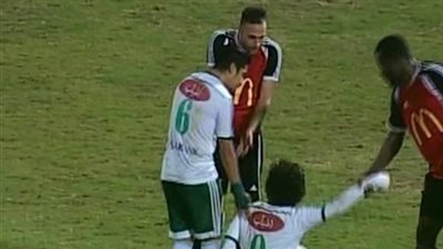 محمد مجدي يحرز الهدف الثالث للمصري في طلائع الجيش