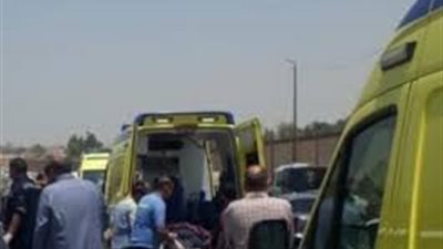 إصابة ٤ أشخاص من أسرة واحدة في حادث بالطريق الدائري بشبرا الخيمة