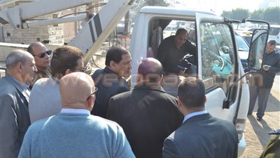 بالصور.. محافظ الغربية يهدد بفصل مدير النظافة لتقاعسه عن العمل