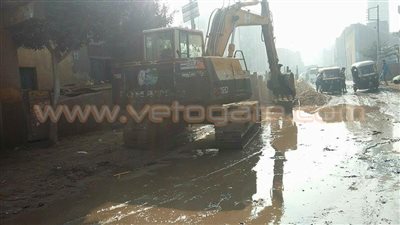 انقطاع المياه عن ٧ قرى بسمنود غربية