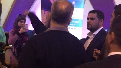 بالفيديو والصور.. الأمن يفض اشتباكات بين الليبيين في معرض الكتاب