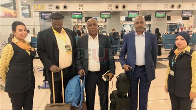 إقلاع أولى رحلات مصر للطيران إلى الكاميرون من مطار القاهرة (صور)