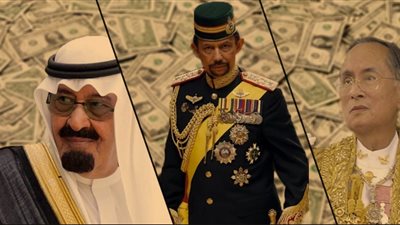 بينهم عرب.. وملكة بريطانيا خارج القائمة.. أغنى 10 ملوك في العالم