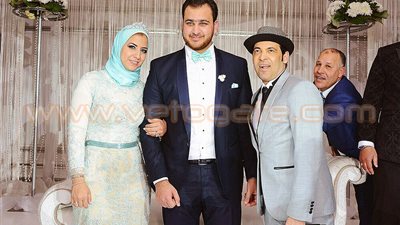 بالصور.. كارمن سليمان وأحمد جمال يشعلان خطوبة «رحمة وفوزي»