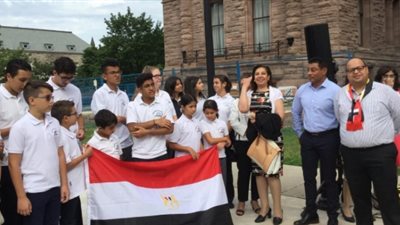 للمرة الأولى.. رفع علم مصر في برلمان أونتاريو الكندي