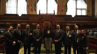 رئيس برلمان أونتاريو الكندي يستقبل الوفد المصري (صور)