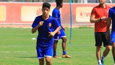 فحص طبي لعمار حمدي في مران الأهلي