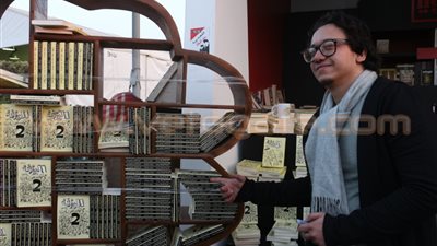 بالصور.. «إسلام جاويش» بين أحضان جمهوره في معرض الكتاب