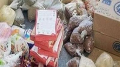 إعدام 271 كجم أغذية فاسدة في حملة على سلسلة مطاعم شهيرة