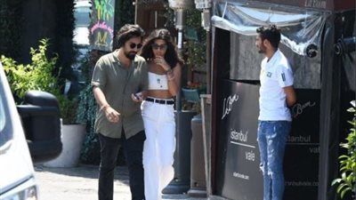 جولة رومانسية تنهي جدل الخلاف بين توبا بويوكستون وحبيبها اوموت فيرجين