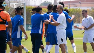 انتظام عبد الله السعيد والشناوي في تدريبات بيراميدز (صور)