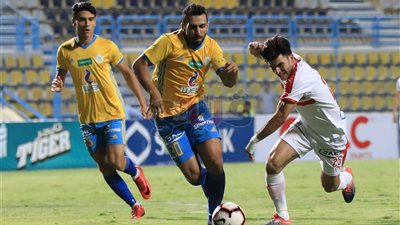 الزمالك يتعادل مع الإسماعيلي 1/1 في الشوط الأول