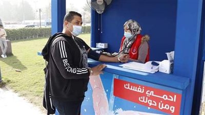 فحص ١٠٠٠ مواطن من ضيوف مهرجان القاهرة السينمائي بمبادرة 