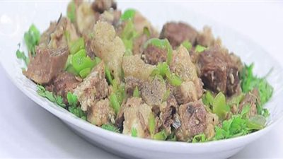 طريقة عمل لحمة الراس