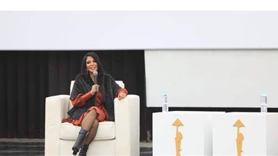 منى زكي عن حصولها على جائزة فاتن حمامة: 