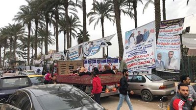 الإقبال يتزايد في انتخابات صيد المحلة وسيارات لنقل الناخبين | صور