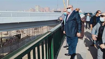 محافظ القاهرة يتفقد أعمال تسكين سوق التونسي الجديد | صور