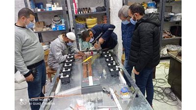 مياه أسيوط تنظم ورشتين للوحات الكهربائية ولف المحركات بصدفا وأبوتيج | صور
