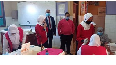 إنطلاق فاعليات مبادرة 100 مليون صحة لطلاب الوادى الجديد