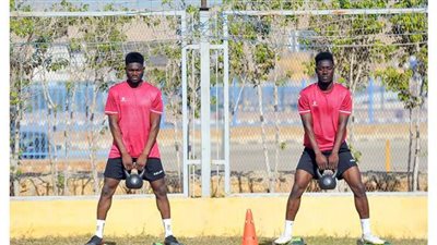 كوبيناه وبونسو يشاركان في مران سيراميكا كليوباترا لأول مرة | صور