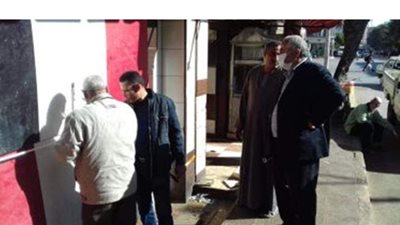 غلق مطعمين مخالفين خلال حملات رقابية بحي شمال مدينة المنيا