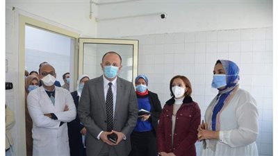 افتتاح وحدة العناية المركزة بمستشفى الحميات بالإسكندرية